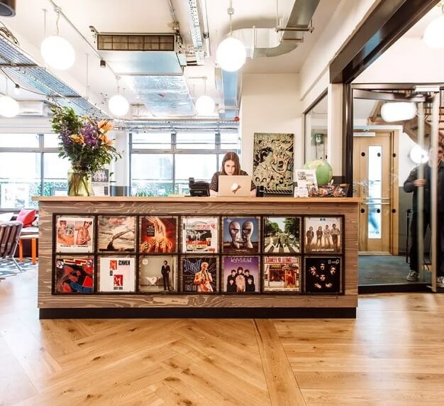 Reception - Great Chapel Street, WeWork in Soho