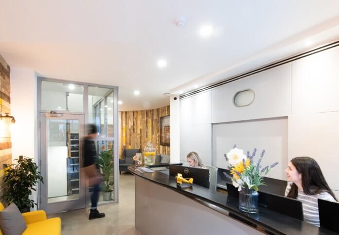 Reception in Old Compton Street, Runway East, Soho