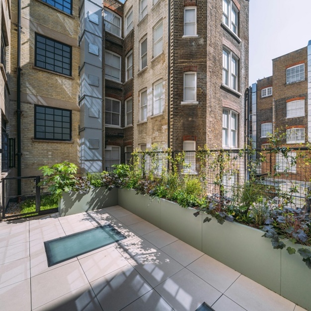 Roof terrace - Wardour Street, Workpad in Soho