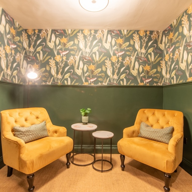 The breakout area - Carlisle Street, Podium Space Ltd, Soho