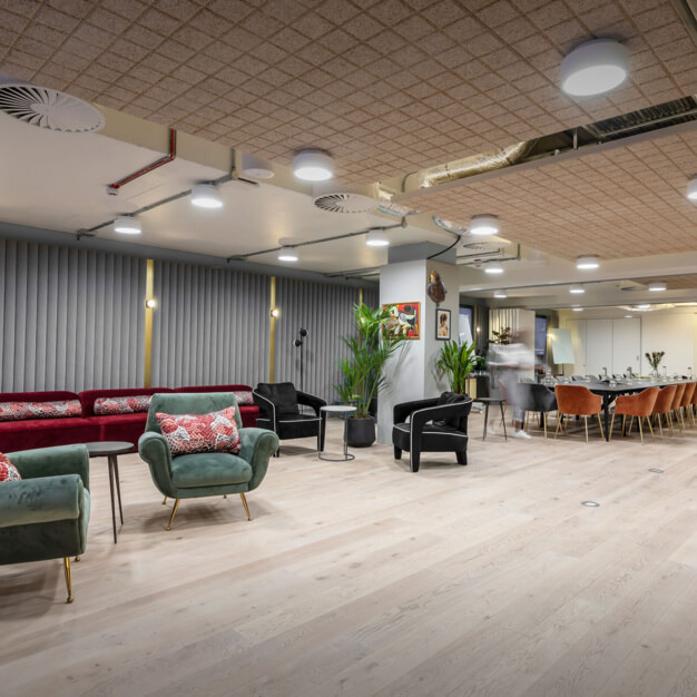 The breakout area for clients - Broadwick Street, FORA in Soho