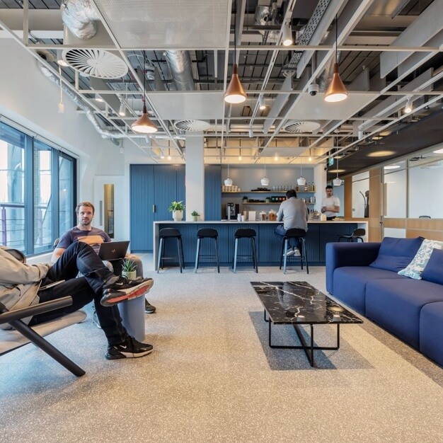 The breakout area on Broadwick Street, FORA (Soho)