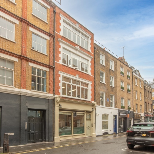 The building at Carlisle Street, Podium Space Ltd in Soho