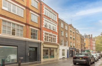 The building at Carlisle Street, Podium Space Ltd in Soho