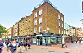 The building at Carnaby Street, Workpad Group Ltd in Soho