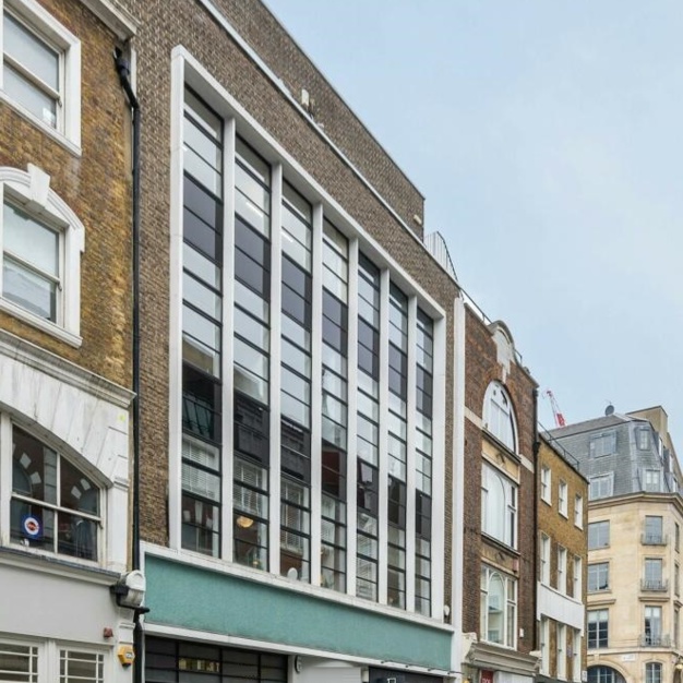 The building at Poland Street, RX in Soho