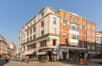 The building at Wardour Street, Runway East in Soho