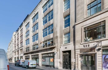 The building at Wardour Street, Scope Space in Soho