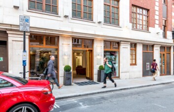 The building at Warwick Street, Regus, Soho