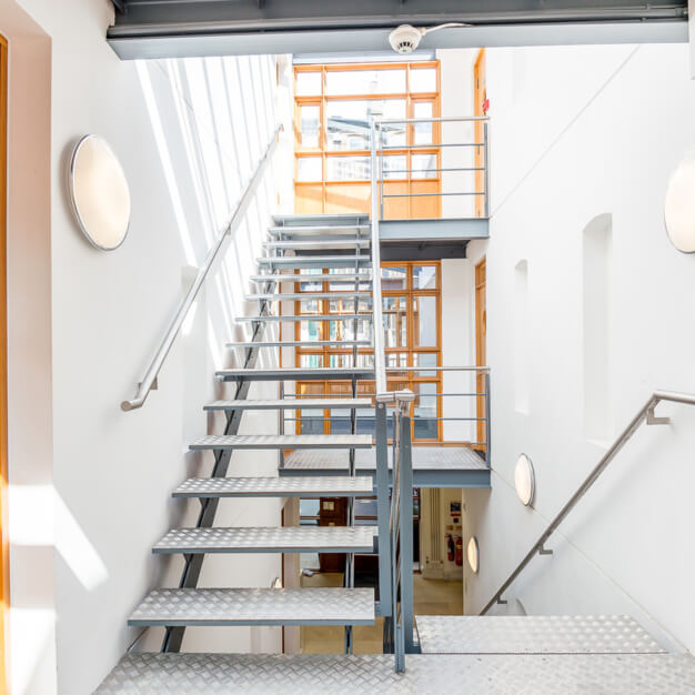 The hallway at Broadwick Street, Hermit Offices Limited (Frameworks) in Soho