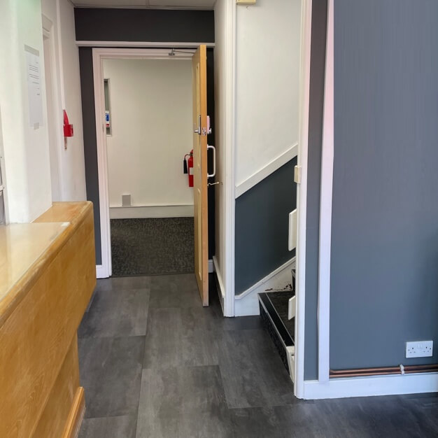 Reception area at South Hill Avenue, Oasis Business Centres in South Harrow