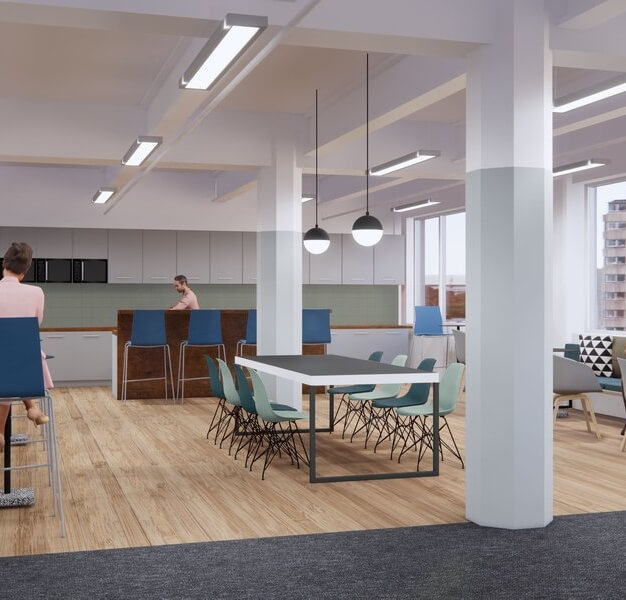 A breakout area in Great Suffolk Street, Kitt Technology Limited, Southwark