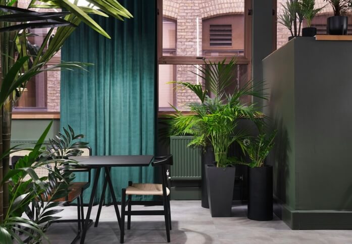 A breakout area in Paris Garden, Halkin Management, Southwark