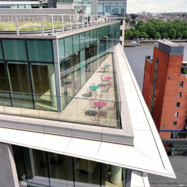 Balcony/terrace at Upper Ground, Workpad, Southwark
