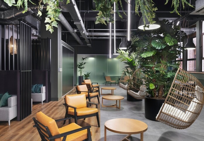 Breakout space in Paris Garden, Halkin Management (Southwark)