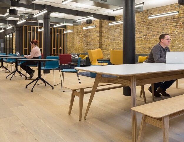 Breakout space in Southwark Bridge Road, The Boutique Workplace Company (Southwark)