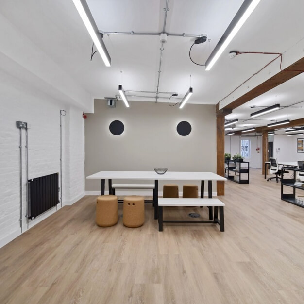 Breakout space, which is dedicated, in Ayres Street, Colliers (Southwark)