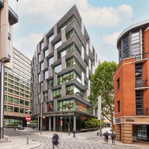 Building outside at Upper Ground, Workpad, Southwark