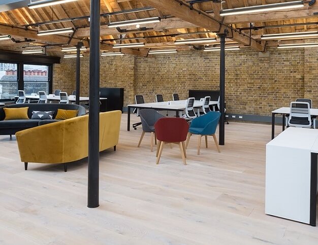 Client Breakout space - Southwark Bridge Road, The Boutique Workplace Company in Southwark