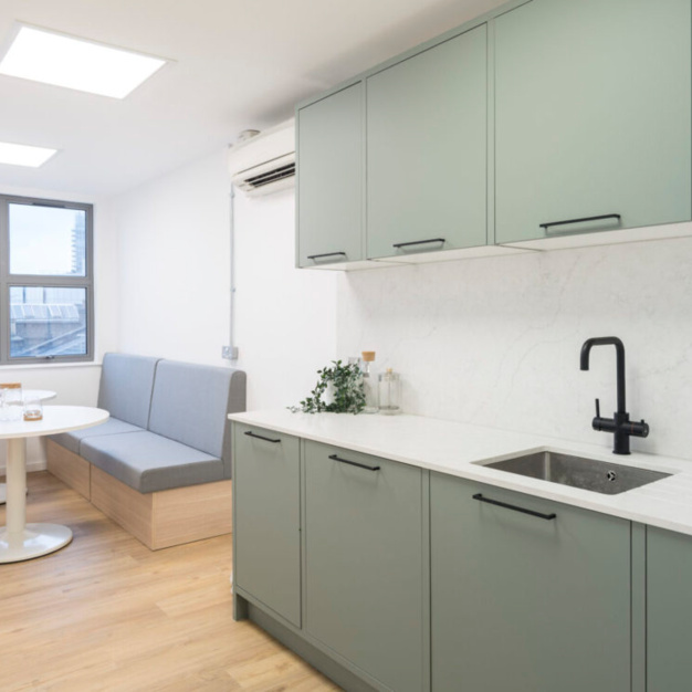 Dedicated kitchen at Southwark Street, Rubix in Southwark