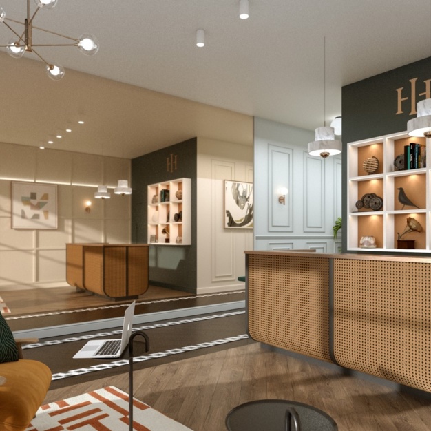 Foyer area at Great Suffolk St, Knowlemore Ltd in Southwark