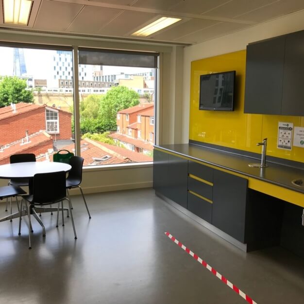 Kitchenette at Blackfriars Road, Clockhouse Property Consulting Limited in Southwark