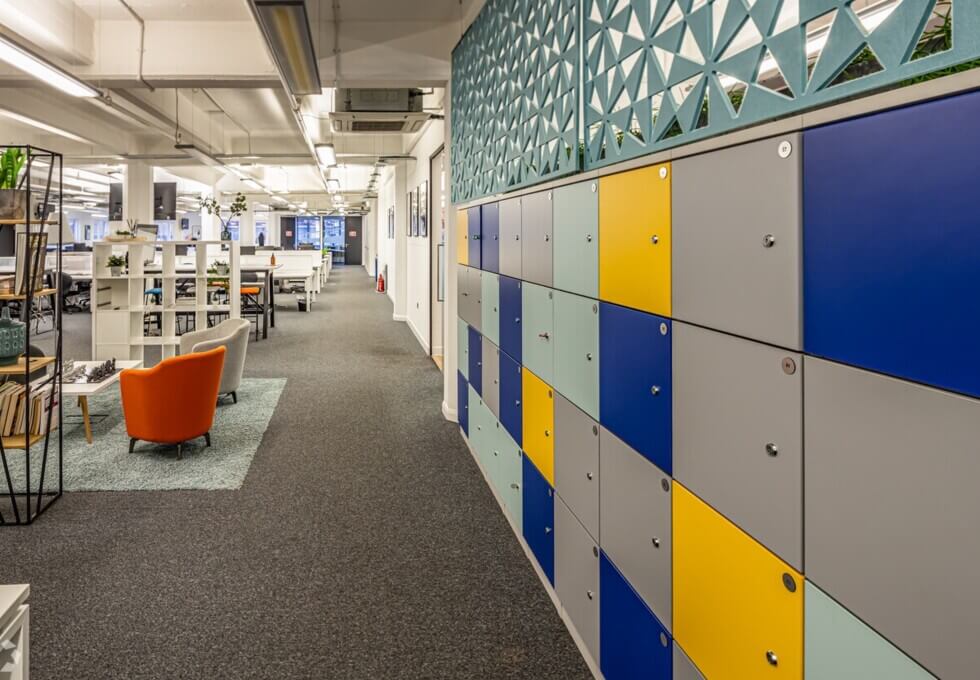 Lockers at Great Suffolk Street, Venaglass Haymarket Ltd (Southwark)