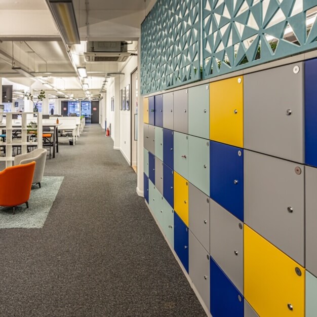 Lockers at Great Suffolk Street, Venaglass Haymarket Ltd (Southwark)