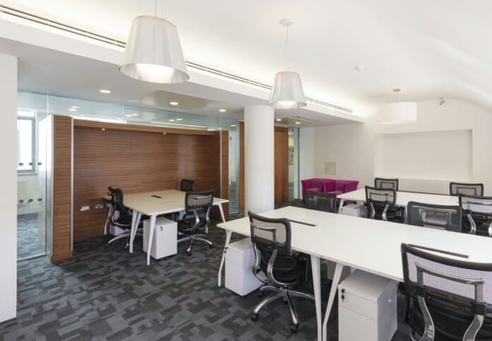 Private workspace, Paris Garden, Halkin Management in Southwark