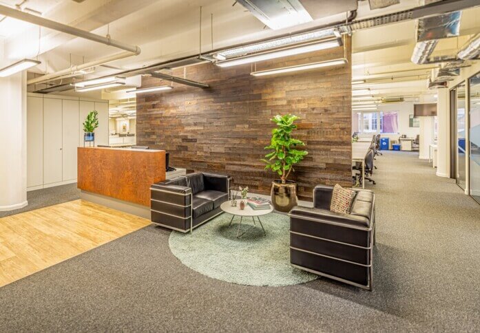 Reception area at Great Suffolk Street, Venaglass Haymarket Ltd in Southwark