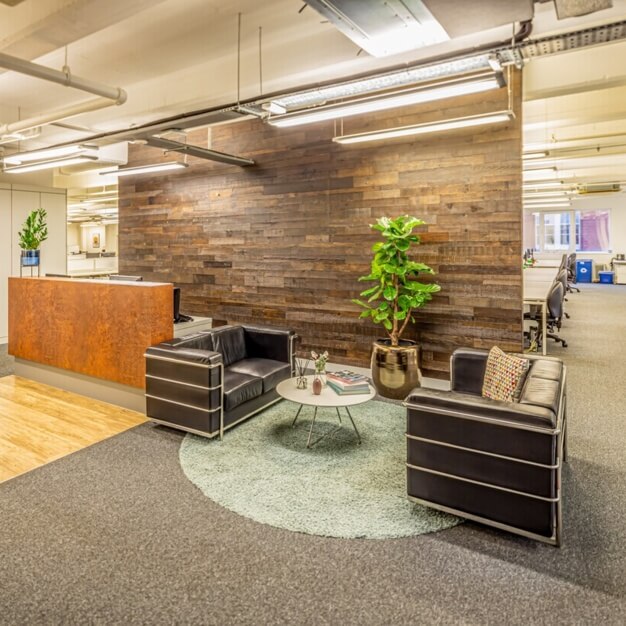 Reception area at Great Suffolk Street, Venaglass Haymarket Ltd in Southwark