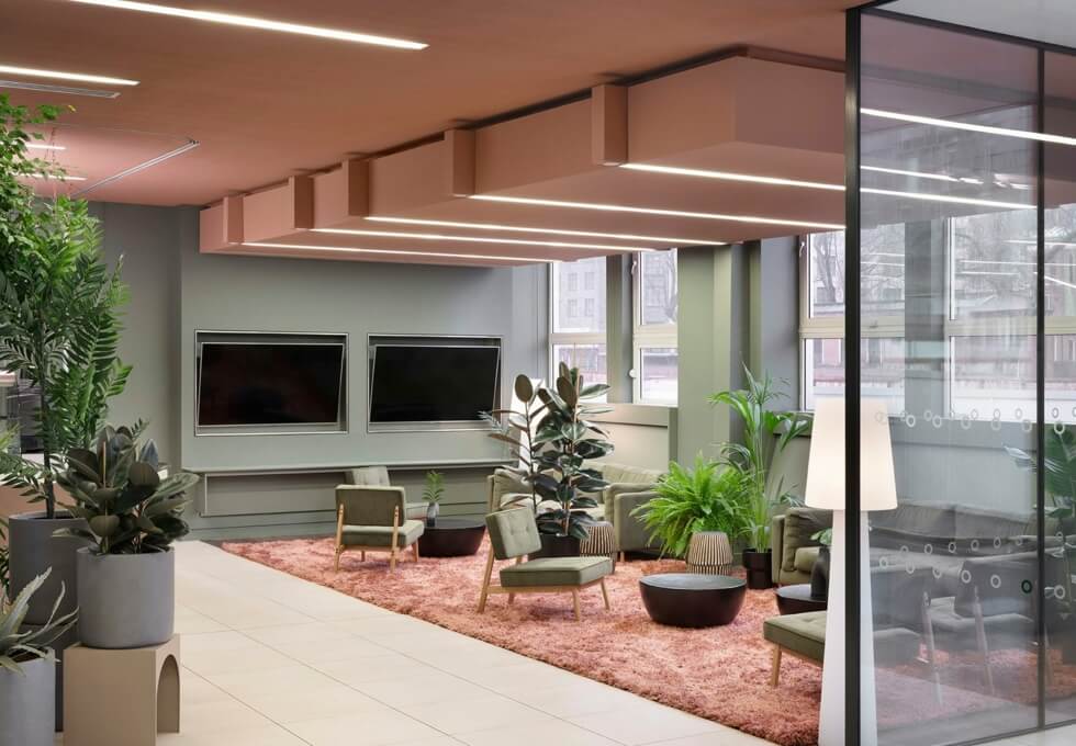 The Breakout area - Paris Garden, Halkin Management (Southwark)