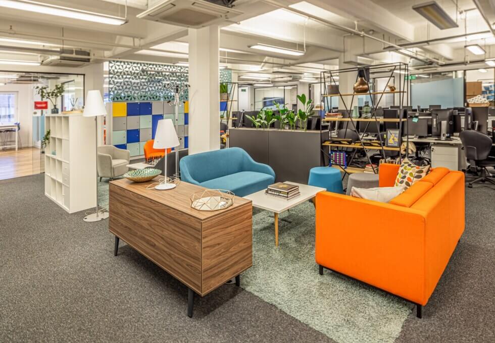 The breakout space for clients - Great Suffolk Street, Venaglass Haymarket Ltd in Southwark