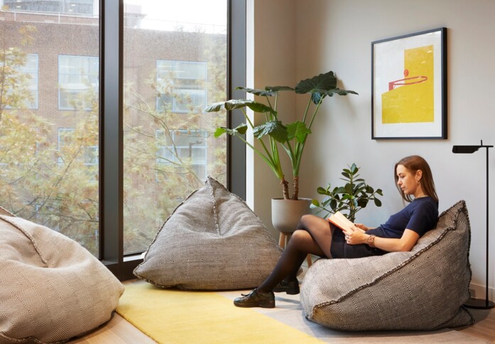 The breakout space for clients - Southwark Bridge Road, FORA in London