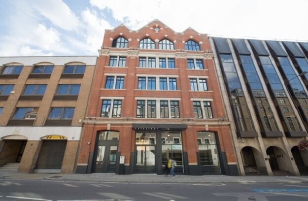 The building at Southwark Bridge Road, The Boutique Workplace Company in Southwark