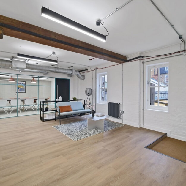 The reception at Ayres Street, Colliers in Southwark