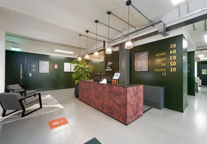 The reception at Union Street, Knowlemore Ltd in Southwark
