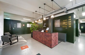 The reception at Union Street, Knowlemore Ltd in Southwark