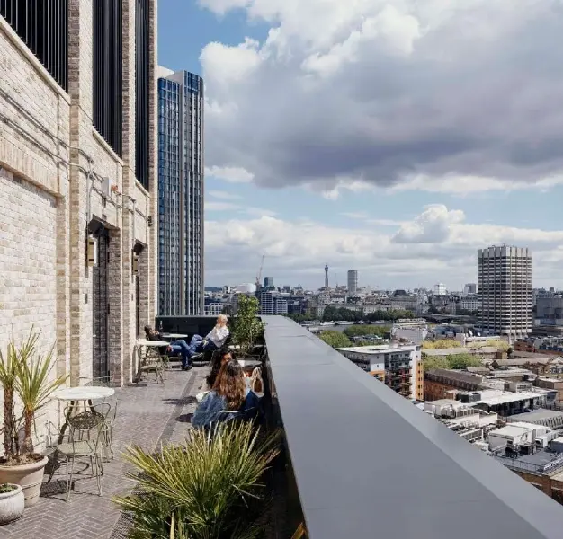 Use the roof terrace at Blackfriars Road, The Hoxton Ltd (Southwark)