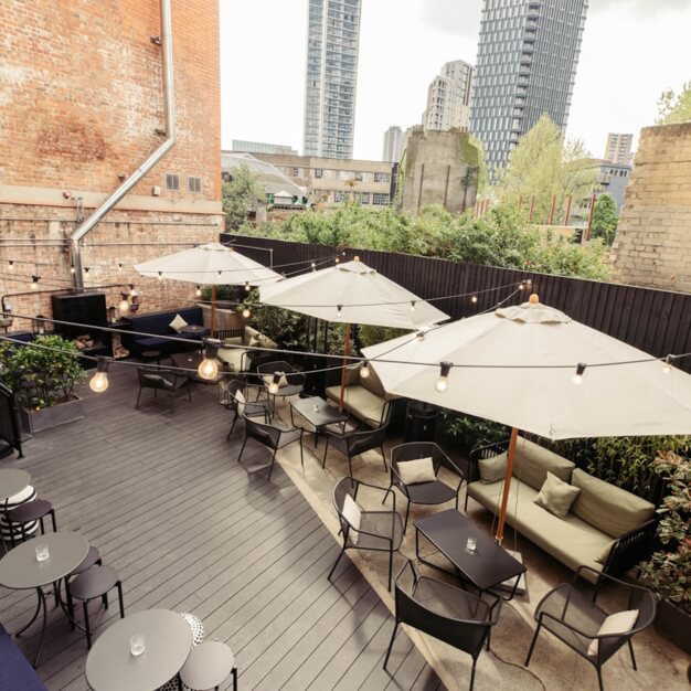 Use the roof terrace at Borough Road, Southwark