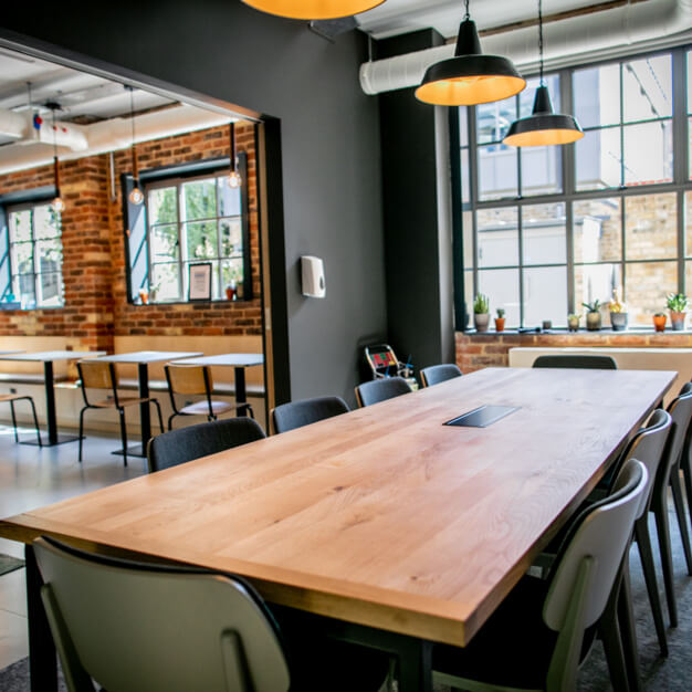 Boardroom at Heneage Street, X and Why Ltd in Spitalfields