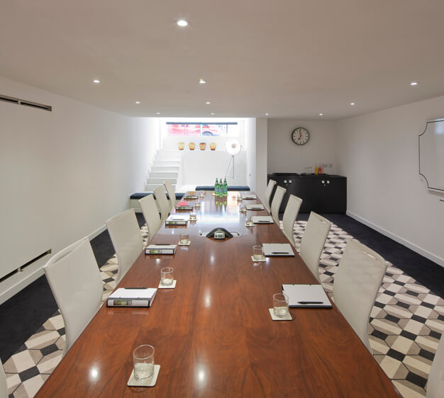 Boardroom at Whites Row, Lenta in Spitalfields