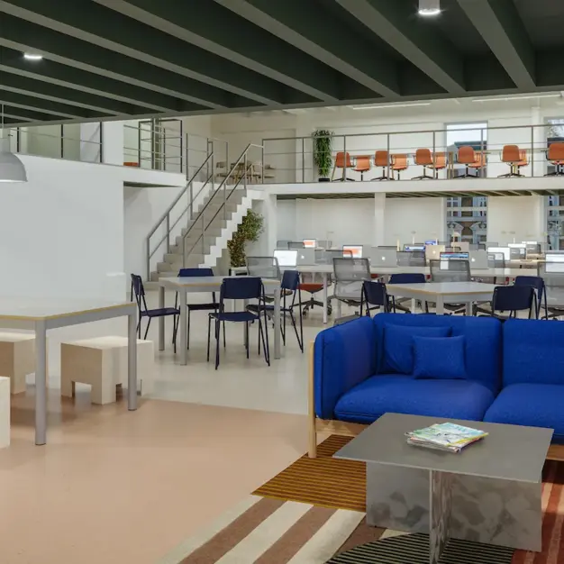Breakout space for clients - Hanbury Street, Hermit Offices Limited (Frameworks) in Spitalfields