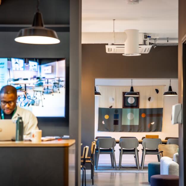 Breakout space for clients - Heneage Street, X and Why Ltd in Spitalfields