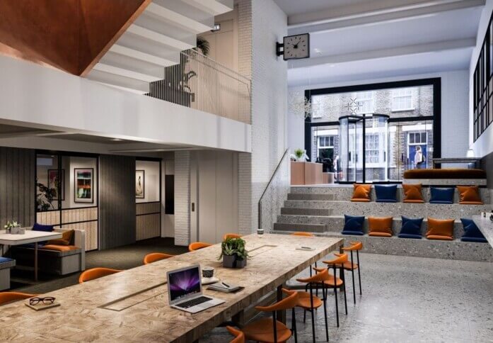 Breakout space for clients - Princelet Street, FORA in Spitalfields