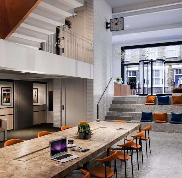 Breakout space for clients - Princelet Street, FORA in Spitalfields