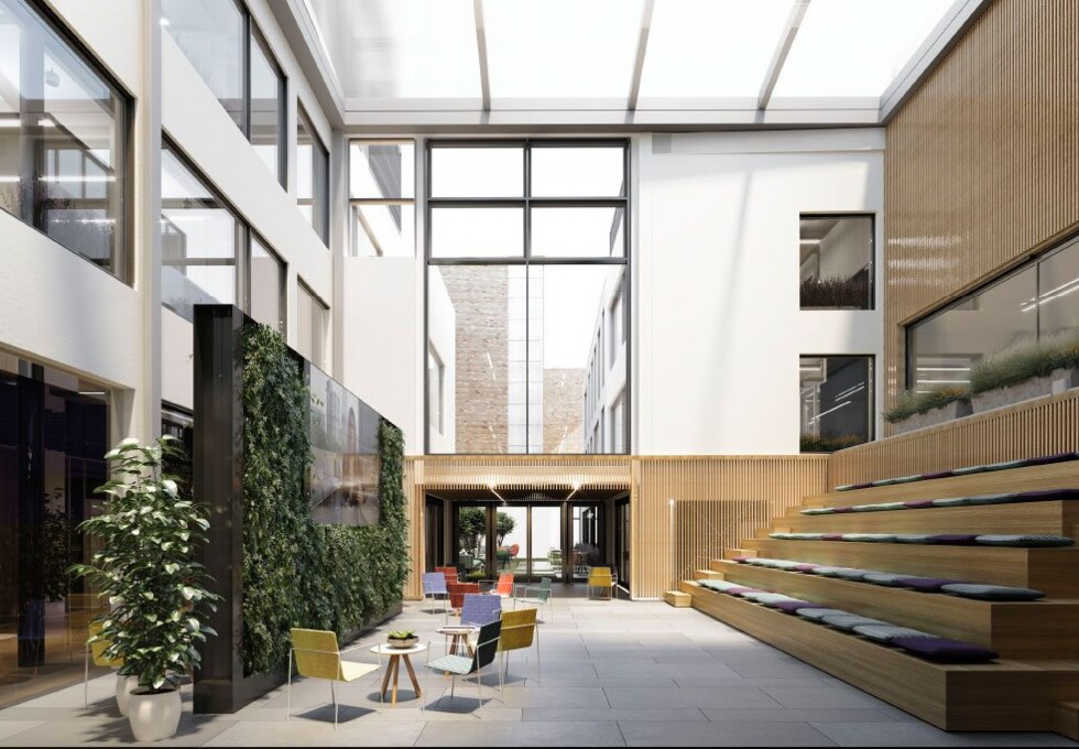 Breakout space in Folgate Street, FORA (Spitalfields)