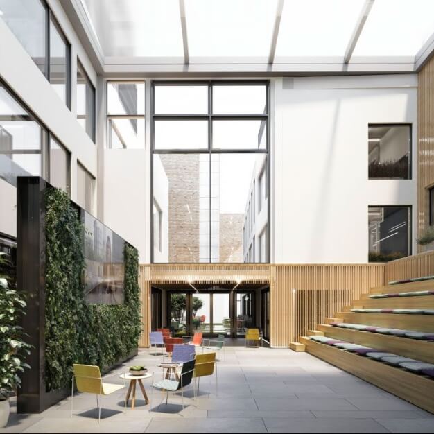 Breakout space in Folgate Street, FORA (Spitalfields)