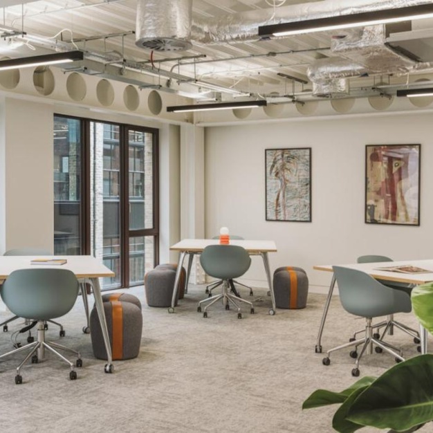 Breakout space, which is dedicated, in Norton Folgate, The British Land Company PLC (Spitalfields)