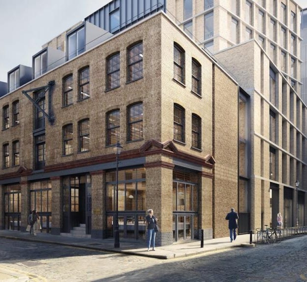 Building external for Norton Folgate, The British Land Company PLC, Spitalfields
